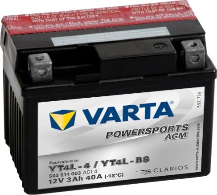 Varta 503014003A514 - Стартов акумулатор vvparts.bg