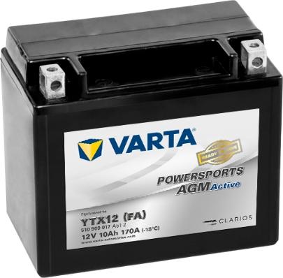 Varta 510909017A512 - Стартов акумулатор vvparts.bg
