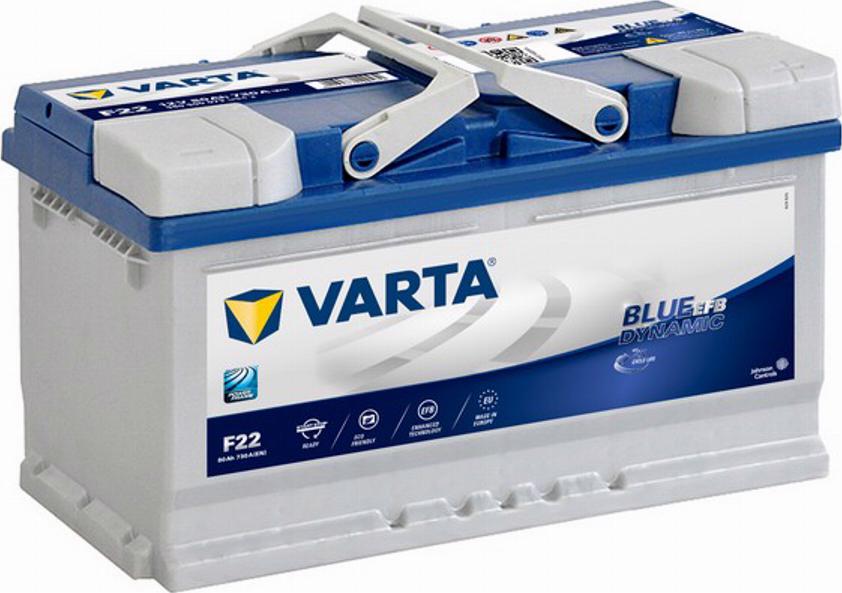 Varta 580500073 - Стартов акумулатор vvparts.bg