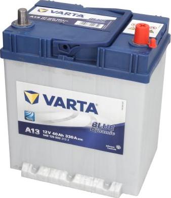 Varta B540125033 - Стартов акумулатор vvparts.bg