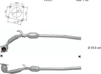 VEGAZ AK-894 - Катализатор vvparts.bg