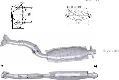 VEGAZ DK-962 - Катализатор vvparts.bg