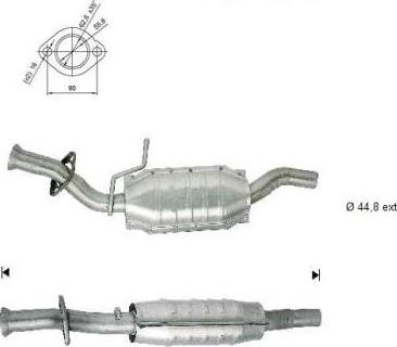 VEGAZ FK-940 - Катализатор vvparts.bg