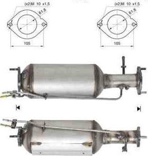 VEGAZ FK-864 - Филтър за сажди / твърди частици, изпускателна система vvparts.bg