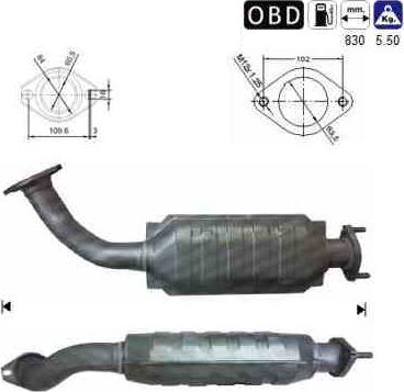 VEGAZ MIK-968 - Катализатор vvparts.bg