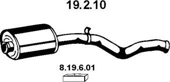 VEGAZ PGS-130EBER - Средно гърне vvparts.bg