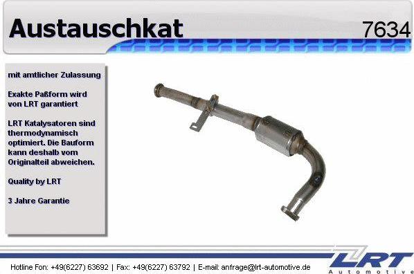 VEGAZ RK-921BLAU - Катализатор vvparts.bg