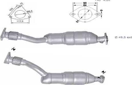 VEGAZ RK-862 - Катализатор vvparts.bg