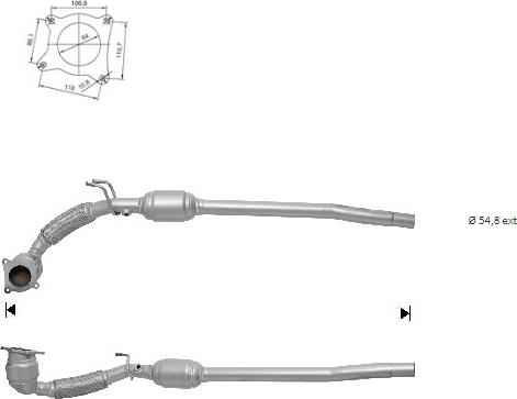 VEGAZ VK-421 - Катализатор vvparts.bg