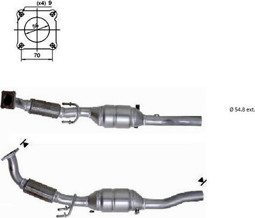 VEGAZ VK-882 - Катализатор vvparts.bg