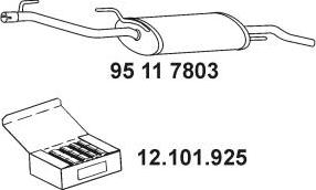 VEGAZ VS-155EBER - Крайно гърне vvparts.bg