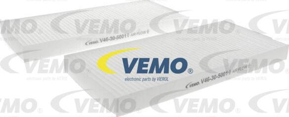 Vemo V46-30-5001 - Филтър купе (поленов филтър) vvparts.bg