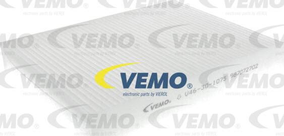 Vemo V46-30-1075 - Филтър купе (поленов филтър) vvparts.bg