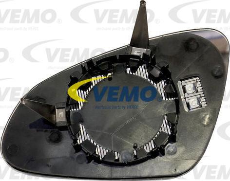 Vemo V40-69-0018 - Стъкло на огледало, външно огледало vvparts.bg