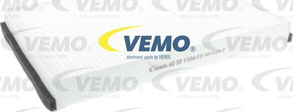 Vemo V40-30-1104-1 - Филтър купе (поленов филтър) vvparts.bg