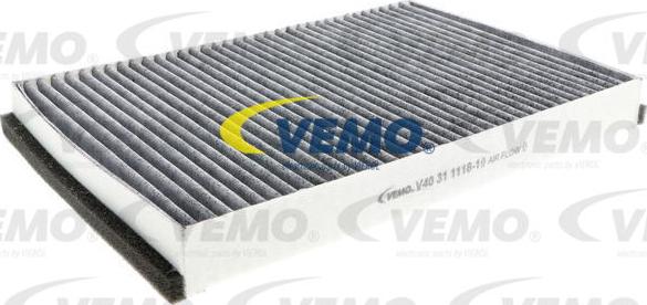 Vemo V40-31-1118-1 - Филтър купе (поленов филтър) vvparts.bg