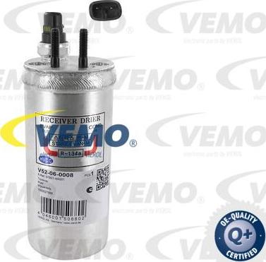 Vemo V52-06-0008 - Изсушител, климатизация vvparts.bg