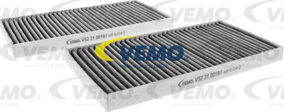 Vemo V52-31-5001 - Филтър купе (поленов филтър) vvparts.bg