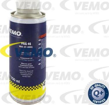 Vemo V60-17-0001 - Компресорно масло vvparts.bg