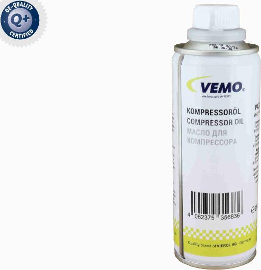 Vemo V60-17-0100 - Компресорно масло vvparts.bg