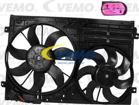 Vemo V15-01-1870 - Вентилатор, охлаждане на двигателя vvparts.bg