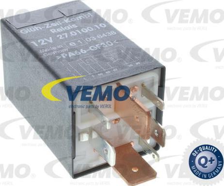 Vemo V15-71-0021 - Реле, допълнителна работа на вентилатор на радиатора vvparts.bg