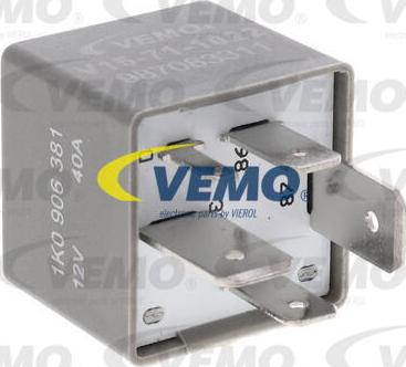 Vemo V15-71-1022 - Реле, работен ток vvparts.bg