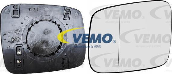 Vemo V10-69-0093 - Стъкло на огледало, външно огледало vvparts.bg