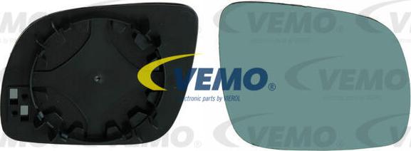 Vemo V10-69-0042 - Стъкло на огледало, външно огледало vvparts.bg