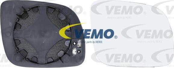 Vemo V10-69-0002 - Стъкло на огледало, външно огледало vvparts.bg