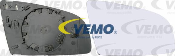 Vemo V10-69-0014 - Стъкло на огледало, външно огледало vvparts.bg