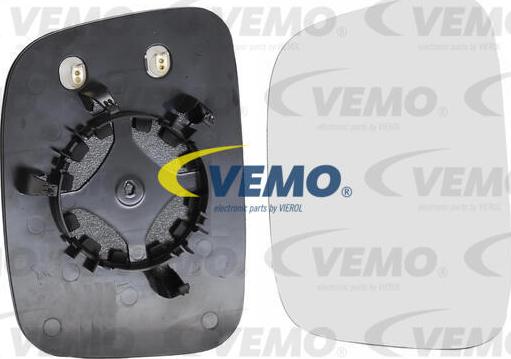 Vemo V10-69-0034 - Стъкло на огледало, външно огледало vvparts.bg