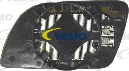 Vemo V10-69-0070 - Стъкло на огледало, външно огледало vvparts.bg