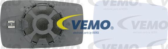 Vemo V10-69-0115 - Стъкло на огледало, външно огледало vvparts.bg