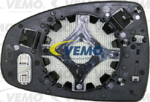 Vemo V10-69-0131 - Стъкло на огледало, външно огледало vvparts.bg