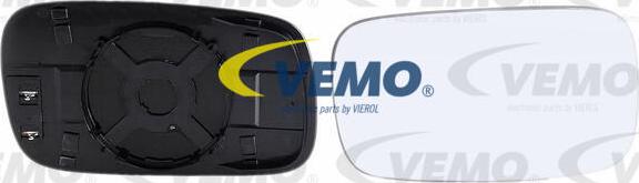 Vemo V10-69-0125 - Стъкло на огледало, външно огледало vvparts.bg