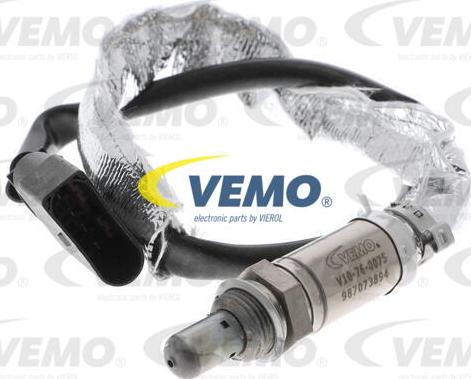 Vemo V10-76-0075 - Ламбда-сонда vvparts.bg