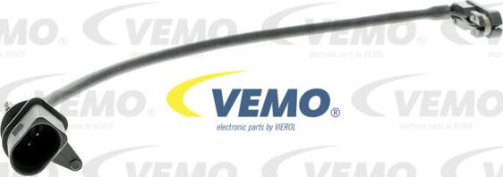 Vemo V10-72-1284 - Предупредителен контактен сензор, износване на накладките vvparts.bg