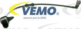 Vemo V10-72-1283 - Предупредителен контактен сензор, износване на накладките vvparts.bg