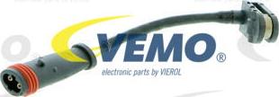 Vemo V30-72-0598 - Предупредителен контактен сензор, износване на накладките vvparts.bg