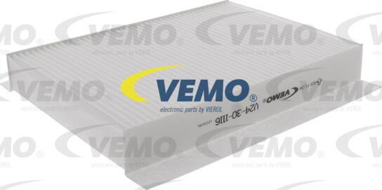 Vemo V24-30-1116 - Филтър купе (поленов филтър) vvparts.bg