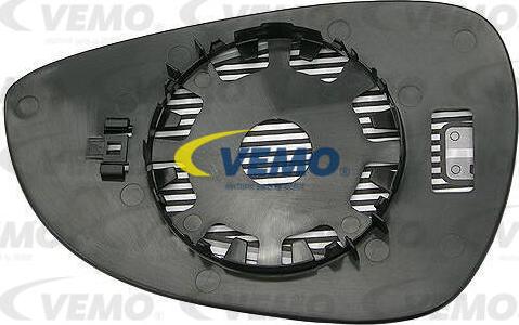 Vemo V25-69-0010 - Стъкло на огледало, външно огледало vvparts.bg