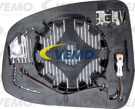 Vemo V25-69-0018 - Стъкло на огледало, външно огледало vvparts.bg