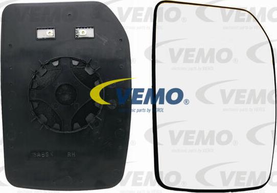 Vemo V25-69-0027 - Стъкло на огледало, външно огледало vvparts.bg