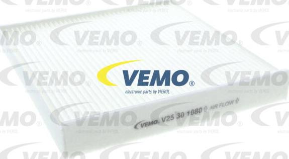 Vemo V25-30-1080 - Филтър купе (поленов филтър) vvparts.bg