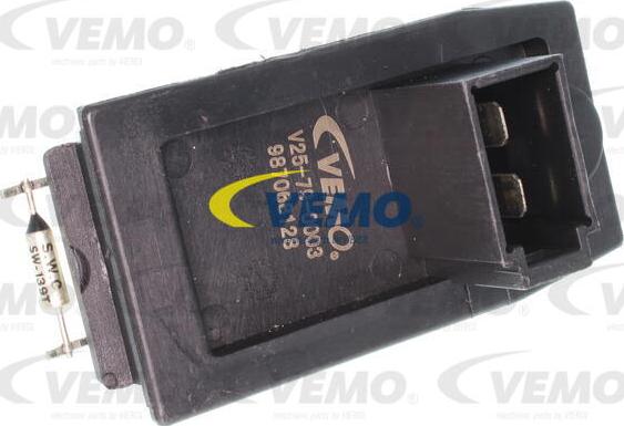 Vemo V25-79-0003 - Регулатор, обдухване интериор vvparts.bg