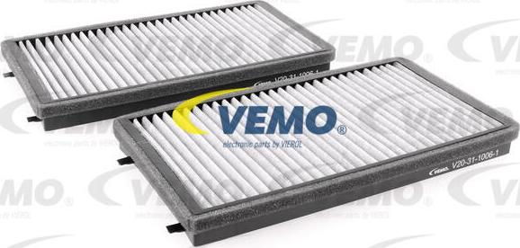 Vemo V20-31-5001 - Филтър купе (поленов филтър) vvparts.bg