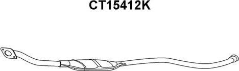 Veneporte CT15412K - Катализатор vvparts.bg