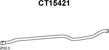 Veneporte CT15421 - Ремонтна тръба, катализатор vvparts.bg