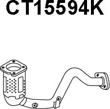 Veneporte CT15594K - Катализатор vvparts.bg